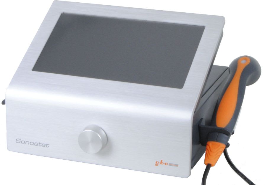 Ultrasound diathermy unit (physiotherapy) / 1-channel SONOSTAT Touch - 1/3 MHz gbo Medizintechnik AG