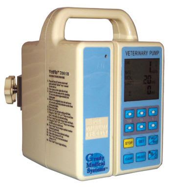 Volumetric infusion pump / 1 channel / veterinary VETFLO 7801B Grady Medical Systems
