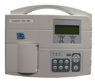 Digital veterinary electrocardiograph GRADYVET ECG 1000 Grady Medical Systems