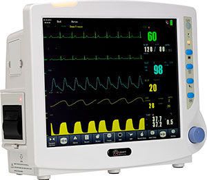Compact multiparametric monitor / veterinary GradyVet 9800 Grady Medical Systems