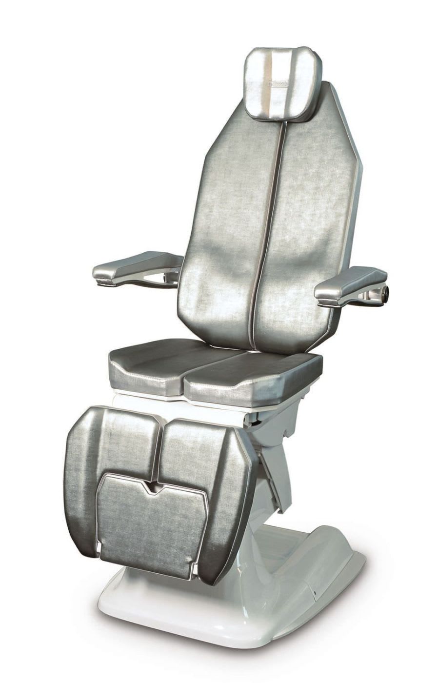 ENT examination chair / electrical / height-adjustable / 3-section LYNEA EVO EUROCLINIC