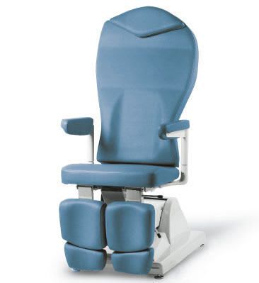 Podiatry examination chair / electro-pneumatic / height-adjustable / 3-section DIVA/E - DIVA EUROCLINIC