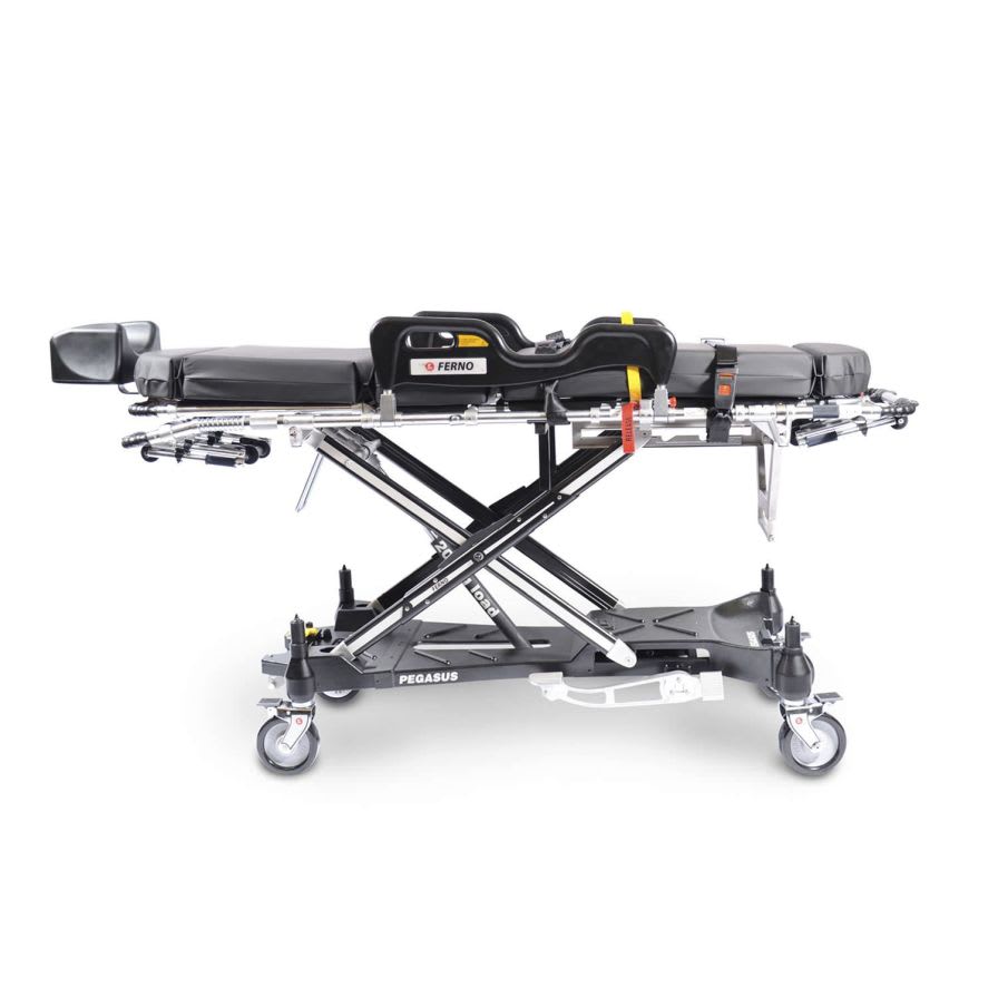 Emergency stretcher trolley / height-adjustable / hydraulic / 3-section 300 kg | Pegasus Ferno (UK) Limited