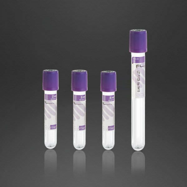 K3-EDTA collection tube 2 - 6 mL | Vacumed® 42110, Vacumed® 43116 F.L. Medical