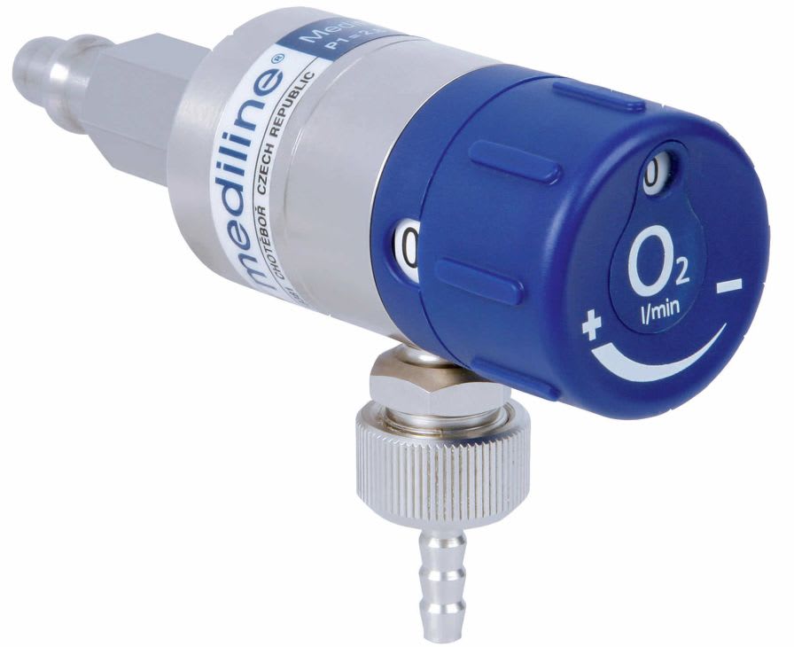 Oxygen pressure regulator 25 L/min | MediFlow® Ultra II GCE