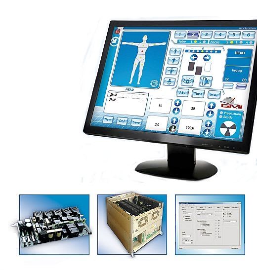 Radiography HF X-ray generator / for fluoroscopy / with control panel 45 - 80 kW | EPSILON General Medical Italia