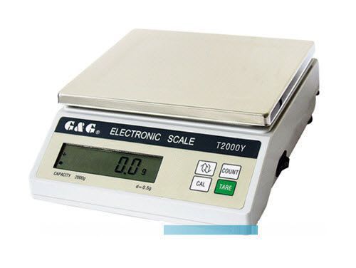 Laboratory balance / electronic / with external calibration weight max. 5 Kg | T-Y series G & G