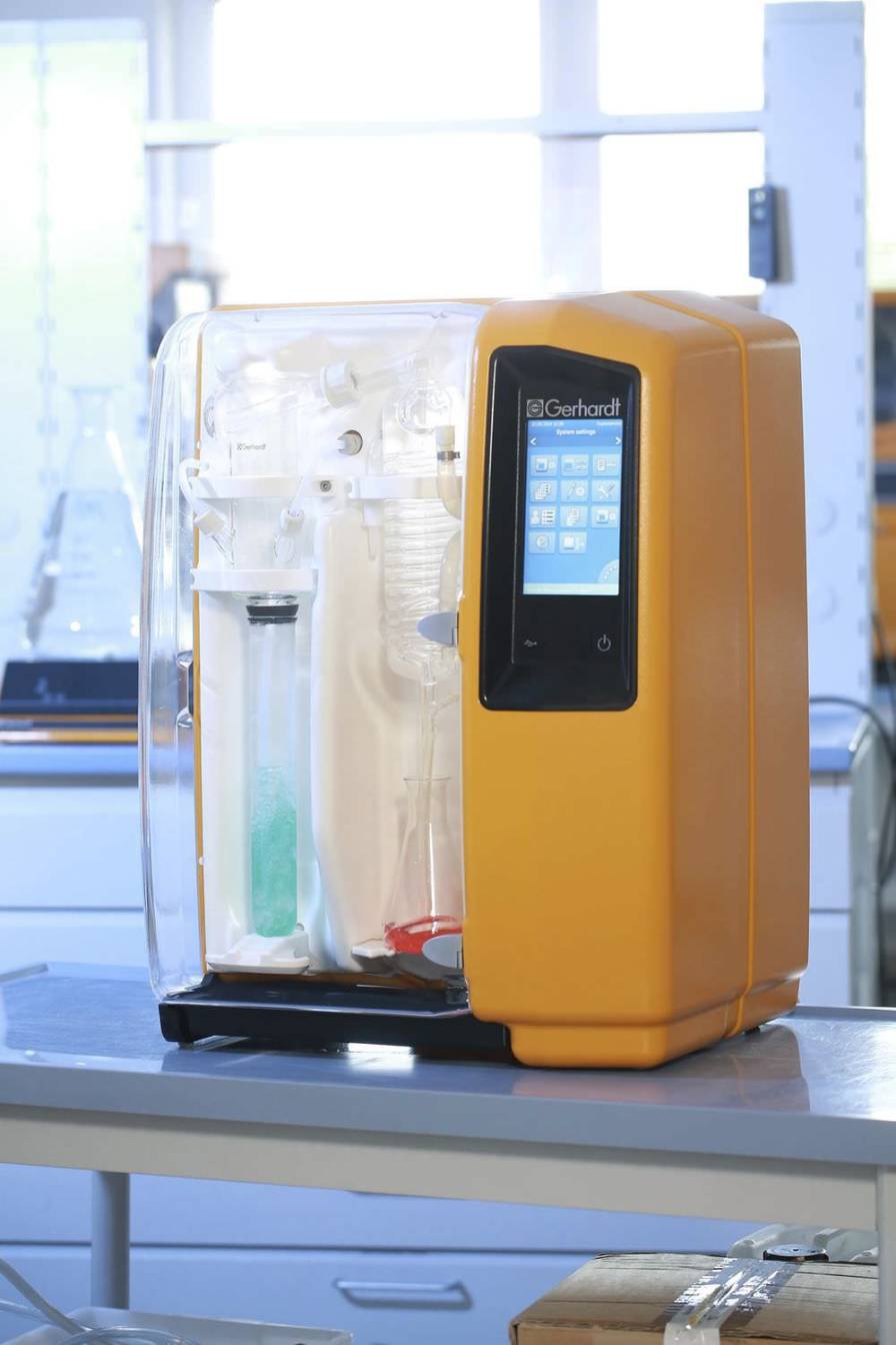 Laboratory automatic distillation system (Kjeldahl type) VAPODEST 200 Gerhardt Analytical Systems