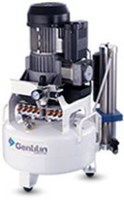 Dental unit compressor / medical / oil-free / 1-workstation Clinic Dry 1/24 Gentilin - DENTAL ART