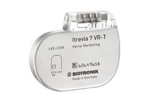 Implantable cardiac stimulator / cardioverter-defibrillator / automatic / non-magnetic Itrevia 7 VR-T Biotronik