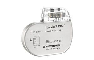 Implantable cardiac stimulator / cardioverter-defibrillator / automatic / non-magnetic Itrevia 7 DR-T Biotronik
