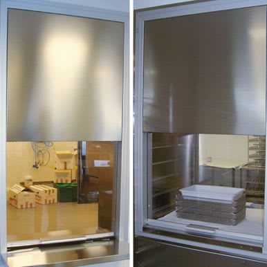 Transfer hatch for clean rooms Foures SAS