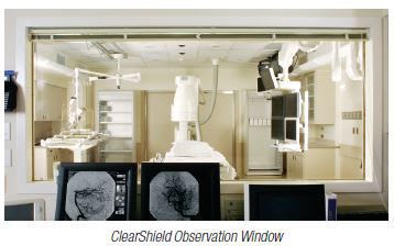 MRI window / RF-shielded ClearShield® ETS Lindgren