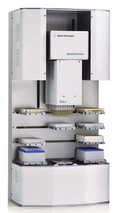 Pipetting robot Agilent Technologies