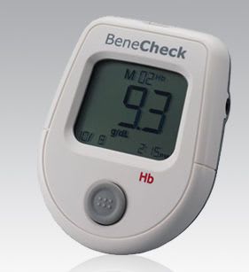 Portable hemoglobin analyzer BeneCheck Hb General Life Biotechnology
