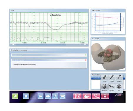 Delivery patient simulator / pelvis SIMone™ 3B Scientific