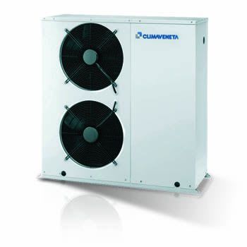 Air/water heat pump / reversible 5.80 - 23.5 kW | AWR-DHW2-XE Climaveneta
