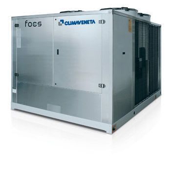 Air-cooled water chiller / for healthcare facilities 252 - 516 kW | FOCS Climaveneta