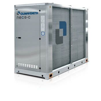 Air-cooled water chiller / for healthcare facilities 37.1 - 325 KW | NECS-C Climaveneta