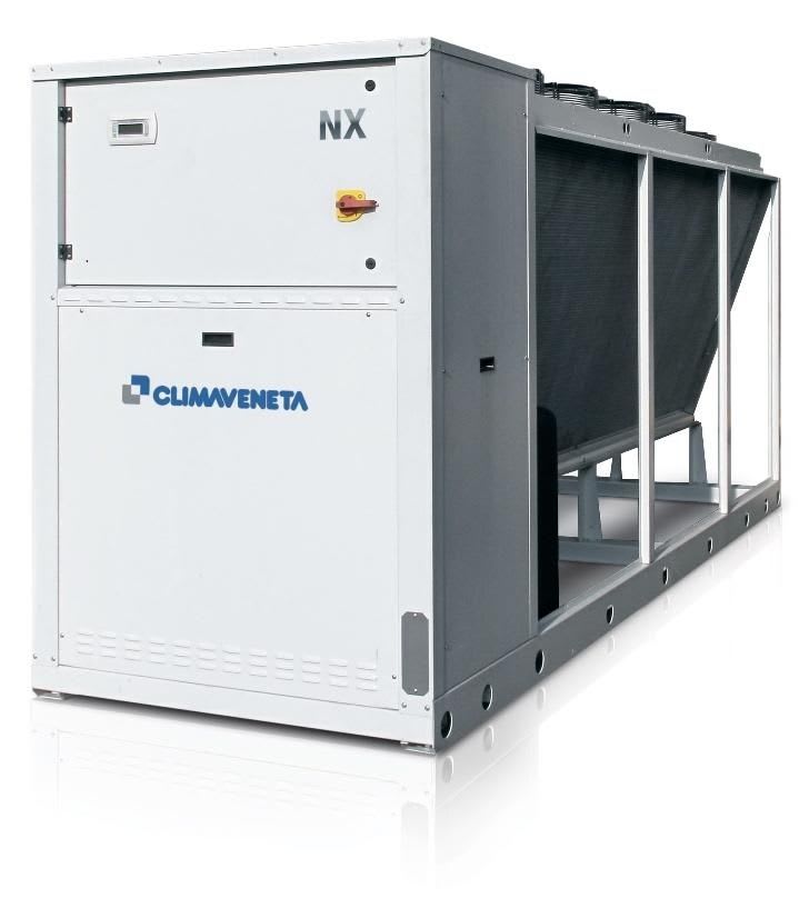 Air-cooled water chiller / for healthcare facilities 39 - 207 KW | NX Climaveneta