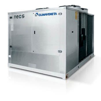 Air-cooled water chiller / for healthcare facilities 41.5 - 477 KW | NECS-FC Climaveneta