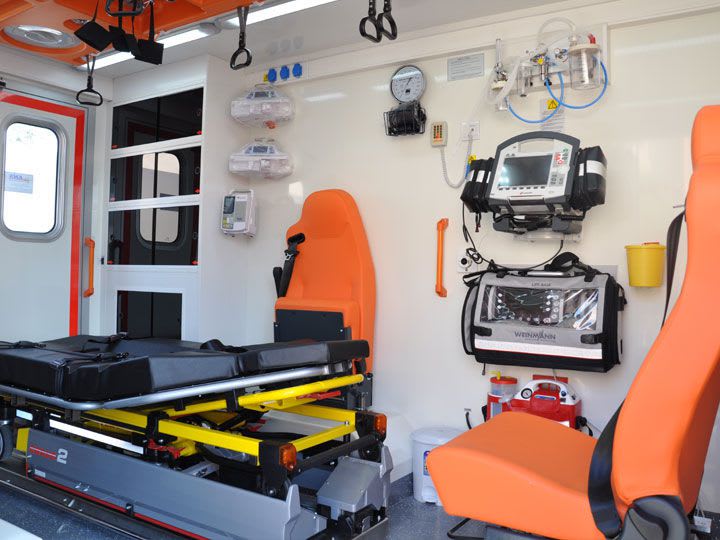 Intensive care medical ambulance / box EMS Mobil Sistemler