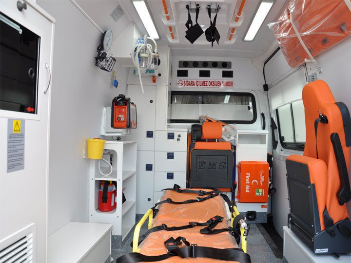 Intensive care medical ambulance / van EMS Mobil Sistemler
