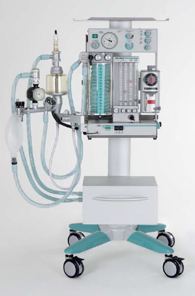 Anesthesia workstation with gas blender / portable Portec F. Stephan