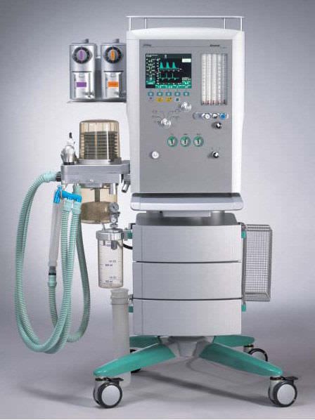 Anesthesia workstation with gas blender / xenon-compatible Akzent X Color F. Stephan