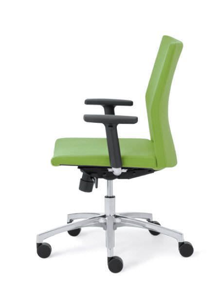 Office chair / with armrests / on casters Notion series Encore