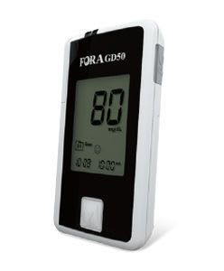 Wireless blood glucose meter 20 - 600 mg/dL | COMFORT lux GD50 Foracare Suisse