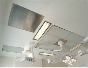 Operating theater filtering ceiling CYCLOPE FRANCE AIR