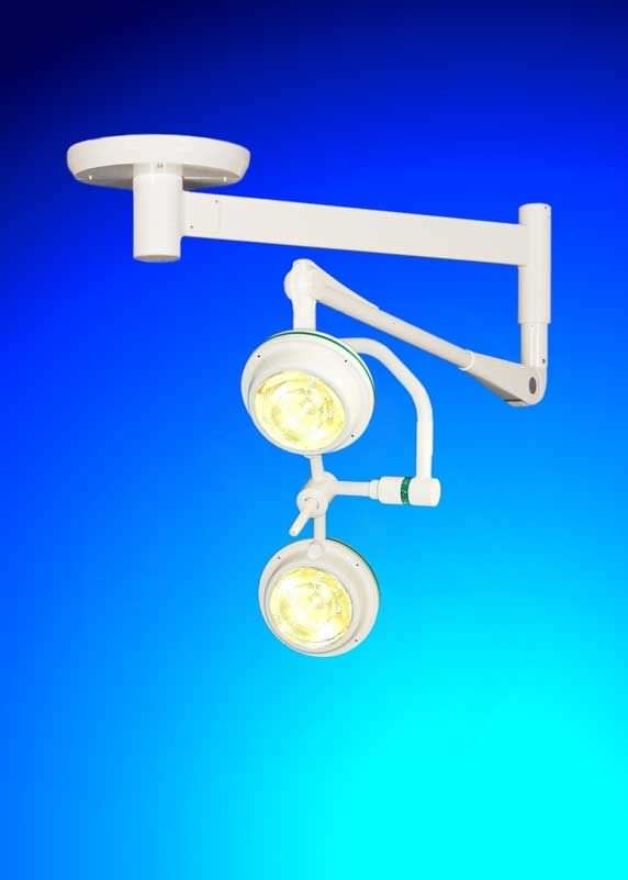 Halogen surgical light / ceiling-mounted / 1-arm MEDILUX BHC-275p, 80 000 LUX FAMED Lódz