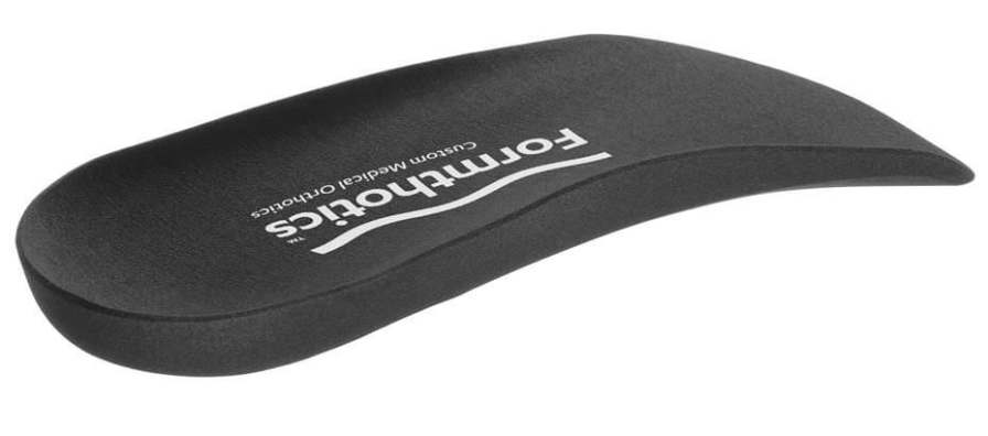3-4 length orthopedic insole with heel pad Comfort Single Medium Formthotics™ Foot Science International