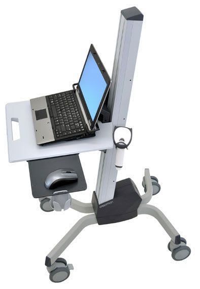 Laptop computer cart / height-adjustable / medical Neo-Flex® 24-205-214 ergotron