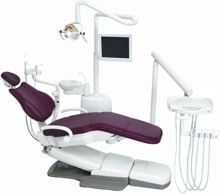 Dental treatment unit with hydraulic chair A12 Flight Dental Systems