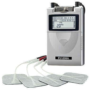 Electro-stimulator (physiotherapy) / hand-held / EMS / TENS EV-806A Everyway Medical Instruments