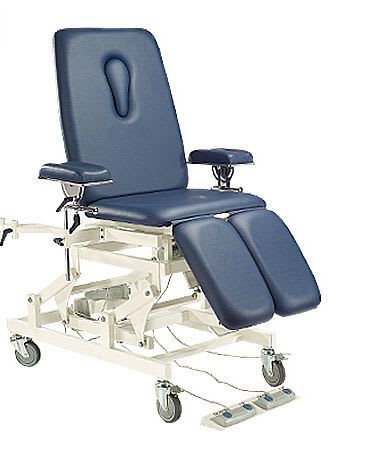 Electrical treatment chair / motorized / height-adjustable / on casters M8 Everyway Medical Instruments