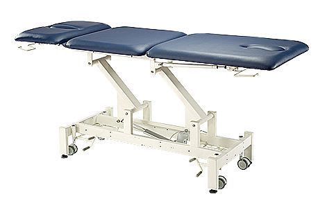 Electro-hydraulic examination table / height-adjustable / on casters / 3-section Z3 Everyway Medical Instruments