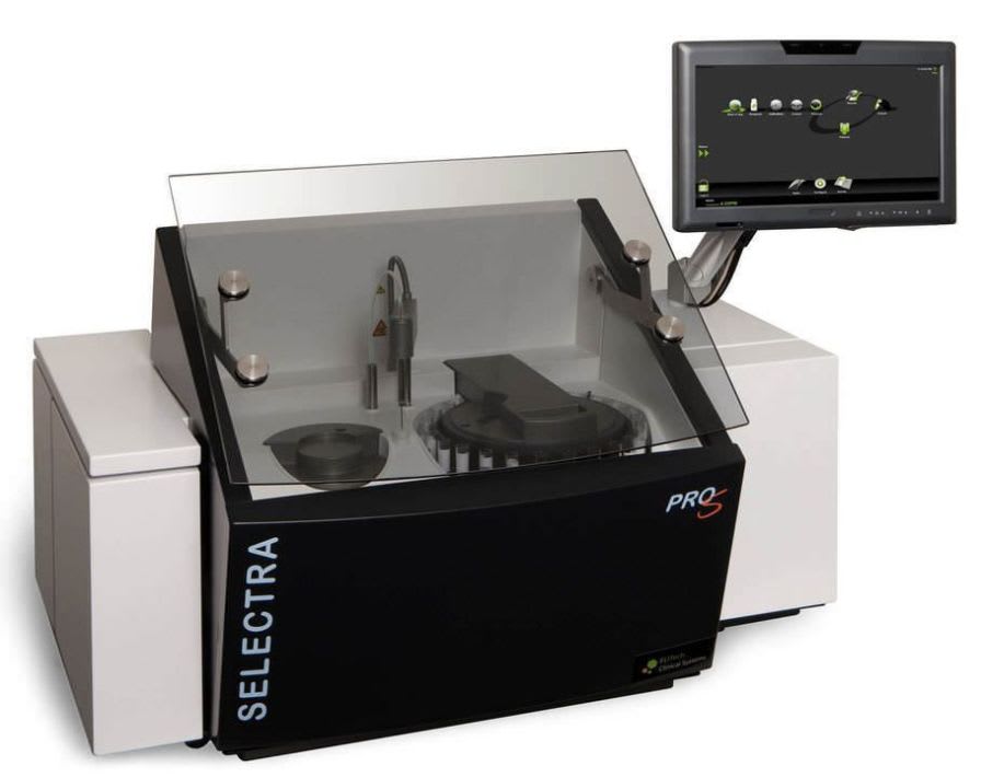 Automatic biochemistry analyzer / bench-top 140 tests/h | Selectra ProS ELITech Group