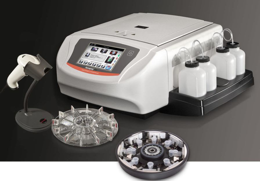 Staining automatic sample preparation system / for hematology / slide Aerospray® Hematology Pro Series 2 - 7152 ELITech Group