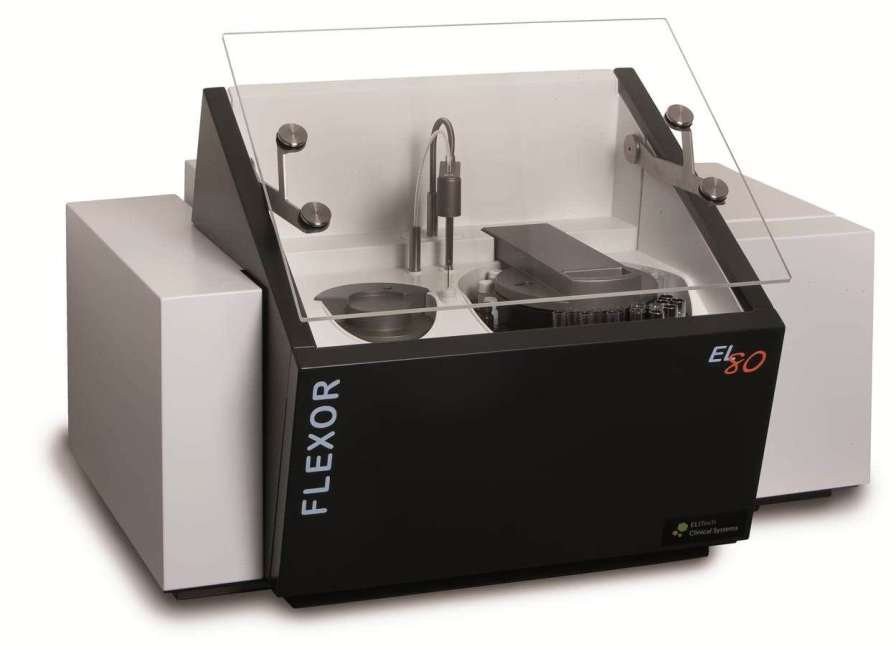 Automatic biochemistry analyzer / bench-top 75 tests/h | Flexor EL80 ELITech Group