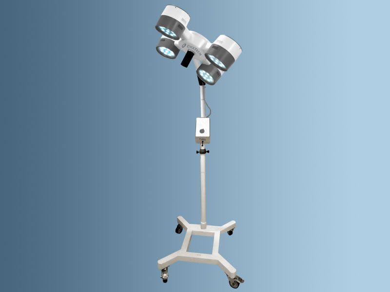 LED surgical light / mobile / 1-arm Eco Line - M Enertech