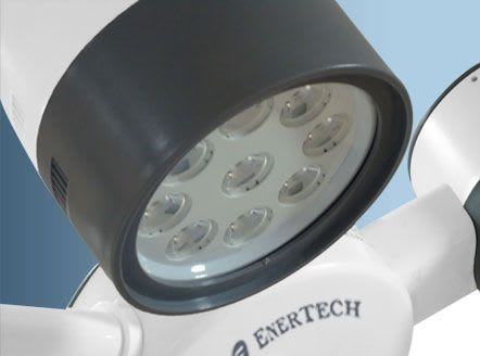 LED surgical light / ceiling-mounted / 2-arm VariCol Twin Enertech