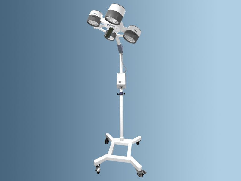 LED surgical light / mobile / 1-arm Nova LED - F - M Enertech