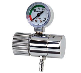 Oxygen pressure regulator / fixed-flow 4 L/min Bicakcilar