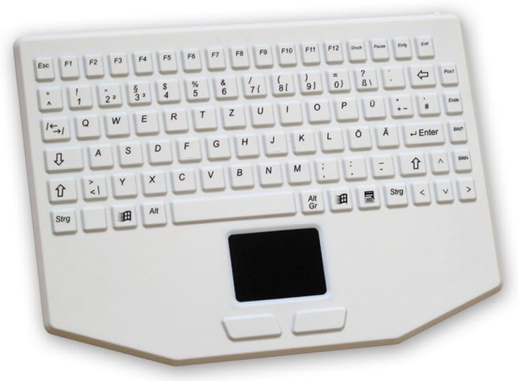 USB medical keyboard / washable / disinfectable / with touchpad K20-MED EVO BOARDS