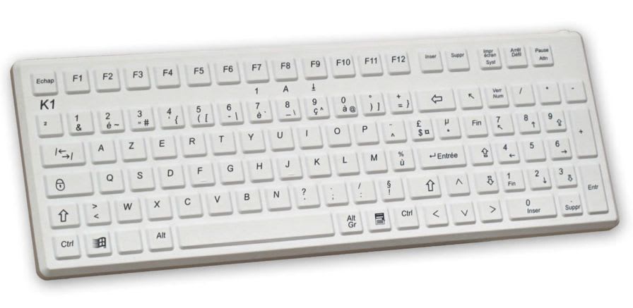 Washable medical keyboard / USB / disinfectable K1-MED EVO BOARDS