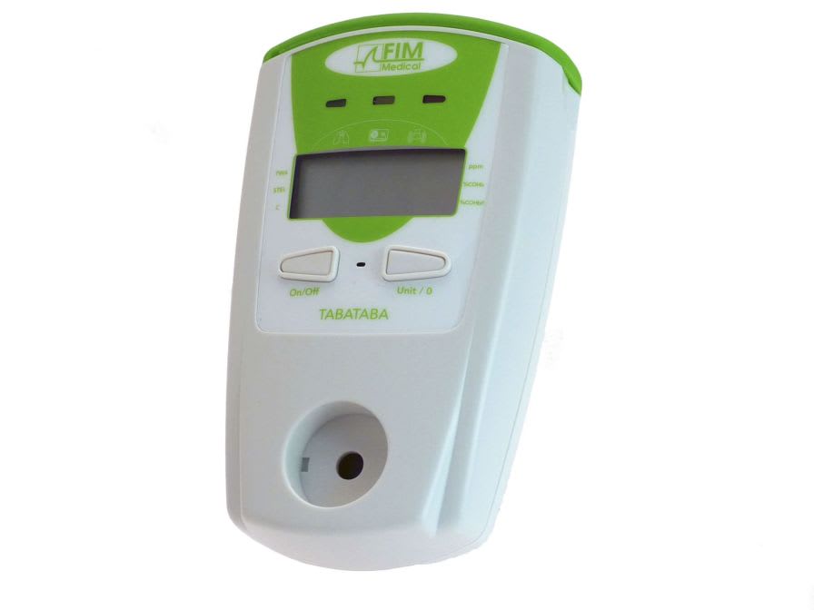 Carbon monoxide monitor exhaled TABATABA® FIM Medical