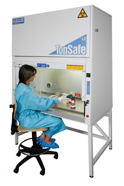 Microbiological safety cabinet with vertical sliding window Topsafe series EuroClone